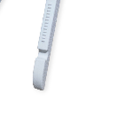 Дитячі плічки вішалки тремпеля 32 см білі пластикові з хромованим гачком для дитячого одягу 5 шт., фото 2