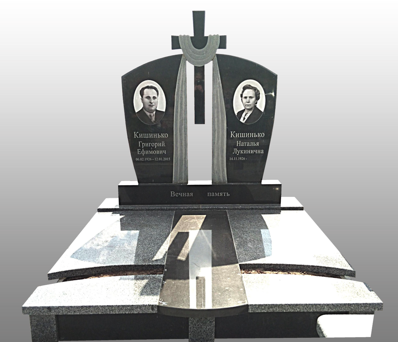 Пам’ятки гранітні для двох No436, фото 1