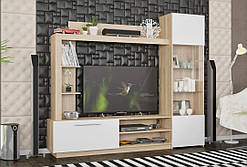 Вітальня Тренто ширина 2040 мм Колір Сонома + Білий