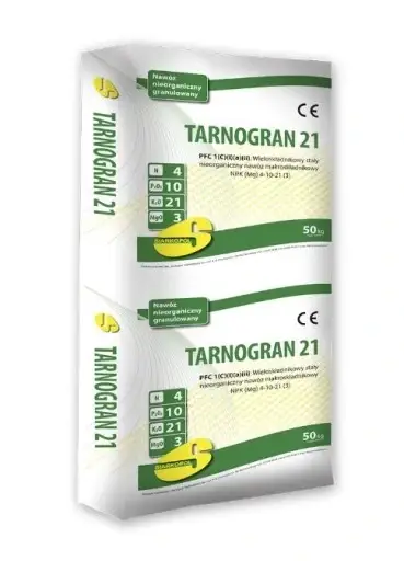 Осіннє універсальне добриво 25кг NPK 4-10-21 (3) Тарногран, для газону, для хвої, для лохини, для троянд Siarkopol, фото 1