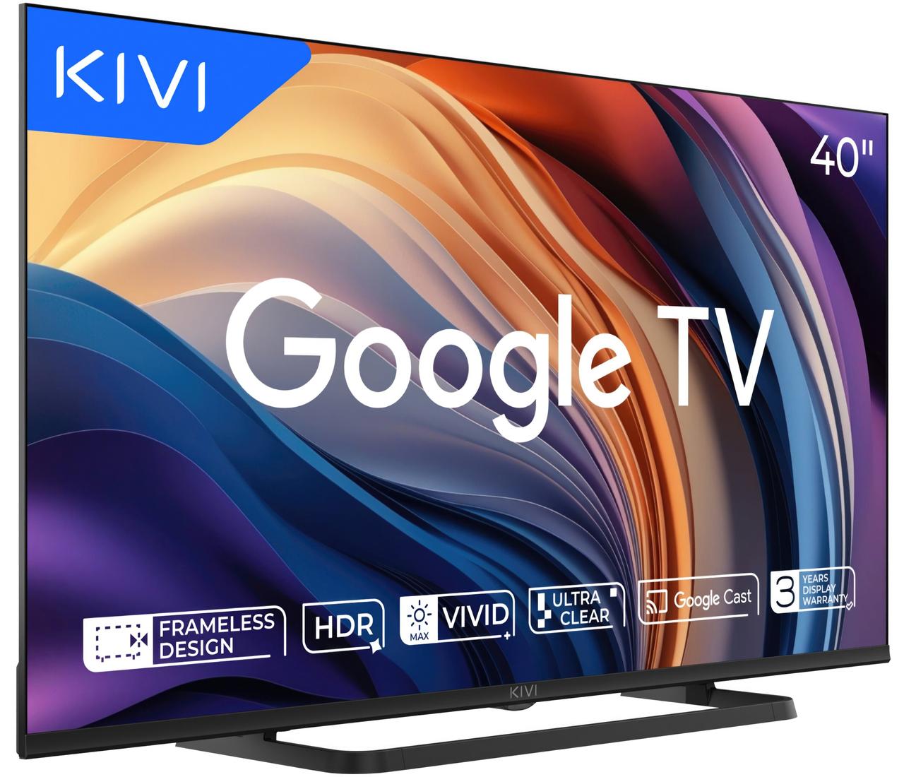 Телевізор KIVI 40F710QB , Гарантія, фото 1