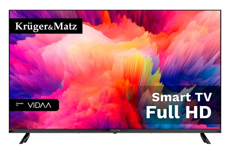 Телевізор Kruger&Matz 43F730QB , Гарантія, фото 1