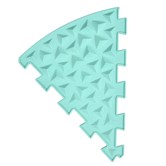 Килимок трикутник масажний «Пазли Мікс» СЕКТОР КРІСТАЛИ 1, фото 1