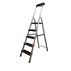 Стрем'янка одностороння GTM KMH0105BP алюмінієва, 5 сходинок 1090 мм (KMH0105BP)