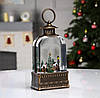 Новорічний нічник Старовинний ліхтар WDL-23013E з підсвіткою й музикою, фото 5
