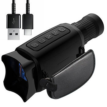 Монокуляр нічного бачення з 16-кратним зумом / Цифровий монокуляр з нічним баченням / Інфрачервоний монокуляр