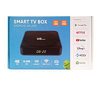 Компактна Смарт ТВ приставка U8 Mini 4/32 ГБ, Android 11, Wi-Fi, HDR, фото 6