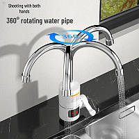 Проточний водонагрівач з LCD-екраном Instant Electric Heating Water Faucet RX-010-1, фото 6