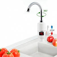 Проточний водонагрівач з LCD-екраном Instant Electric Heating Water Faucet RX-010-1, фото 8