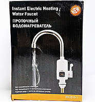 Проточний водонагрівач з LCD-екраном Instant Electric Heating Water Faucet RX-010-1, фото 9
