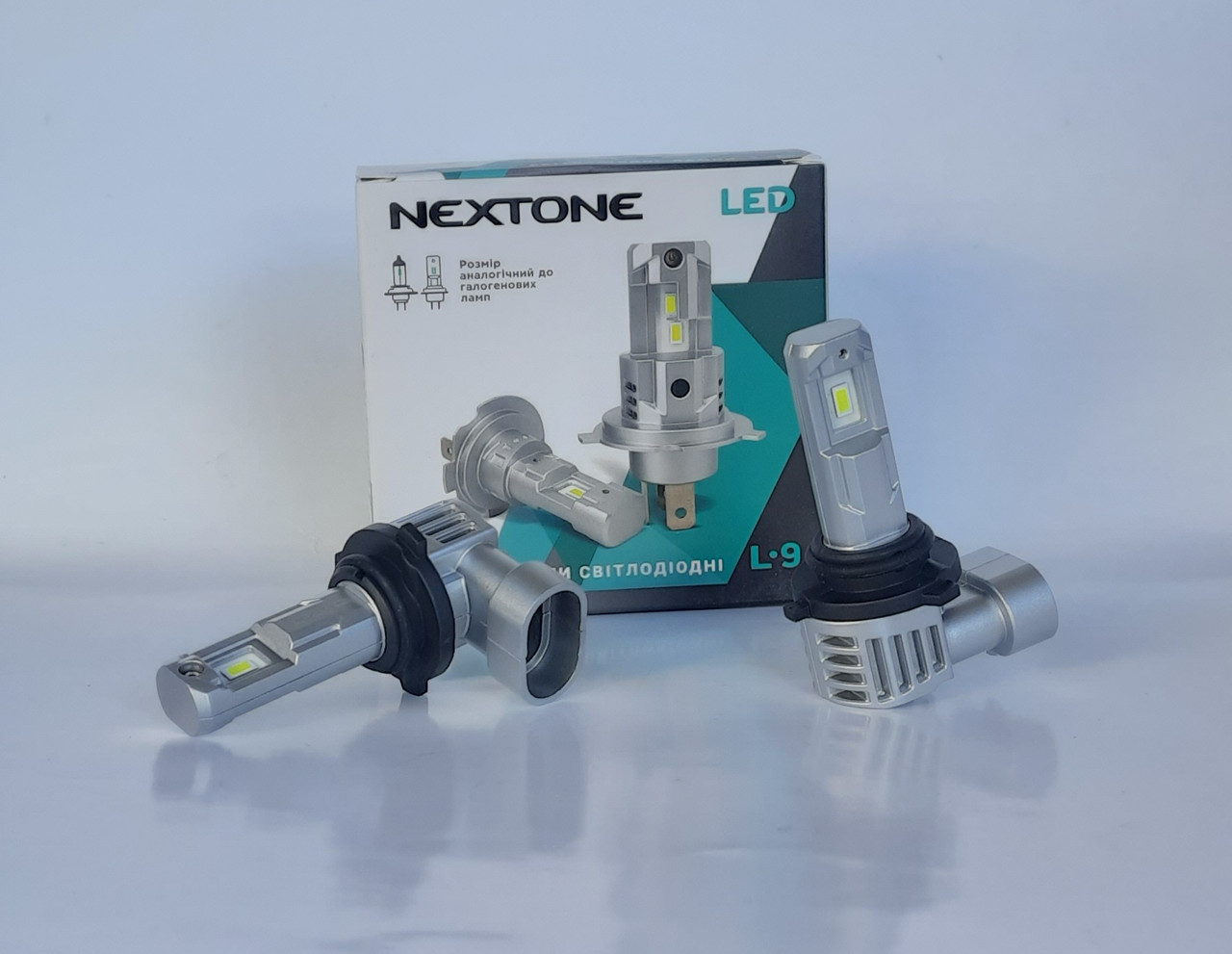 Лампи LED 9006 HB4 L9 Nextone Cyclone 6000 Lm 6000 K 20W, фото 1