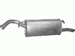 Глушник Toyota Yaris Verso 1.3 / 1.5 1999 - 2005 рр.