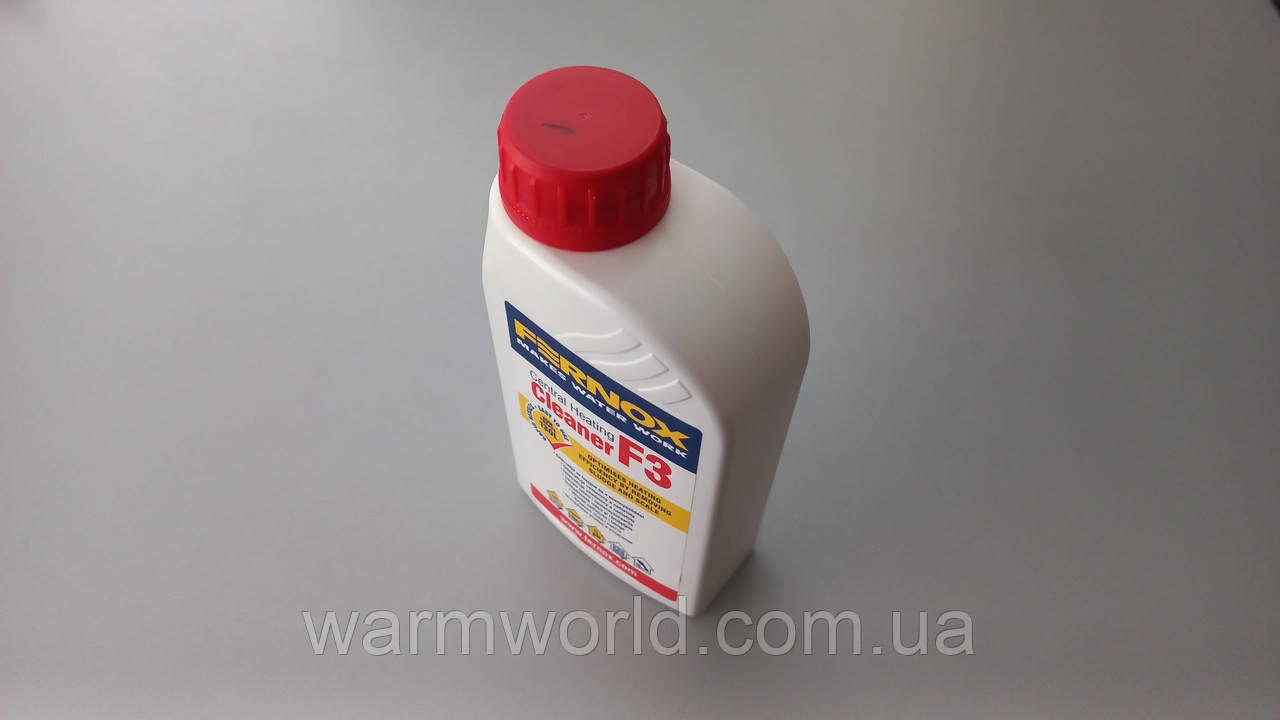 M202100114 Очисник системи опалення FERNOX Cleaner F3 500 мл, фото 1