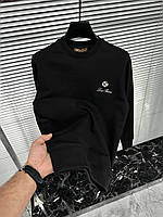 Чоловіча кофта світшот LORO PIANA D12829 чорна S