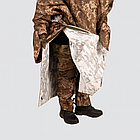 Антидронове  пончо (дощовик) — захист від тепловізора та дронів у камуфляжі Піксель + Клякса, фото 4