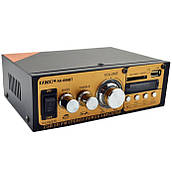 Двоканальний інтегральний підсилювач UKC AMP-699 BT з Bluetooth, USB, SD та FM-радіо