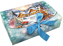 Набір цукерок подарунок на Новий рік та Миколая гуртом Рошен No8 800 г.