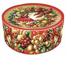 Набір цукерок подарунок на Новий рік та Миколая гуртом у тубі No1 500 г (Стандарт)