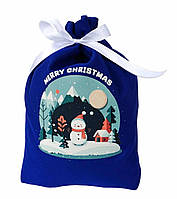 Набір цукерок подарунок на Новий рік та Миколая гуртом у мішку No2 500 г (Люкс)