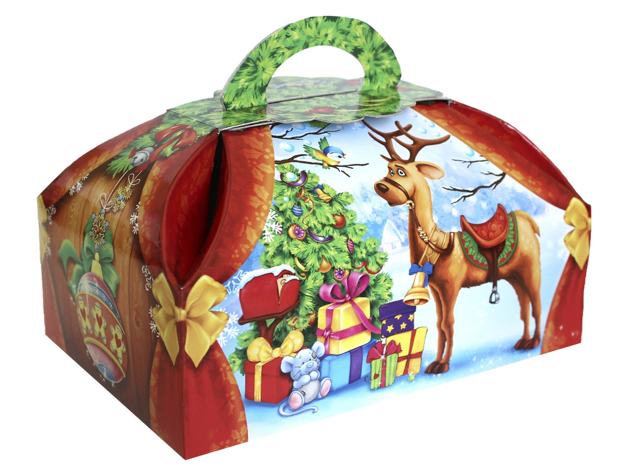 Набір цукерок подарунок на Новий рік та Миколая гуртом No7 400 г (Стандарт), фото 1