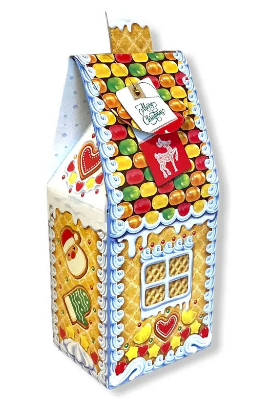 Набір цукерок подарунок на Новий рік та Миколая гуртом No5 300 г. (Люкс), фото 1