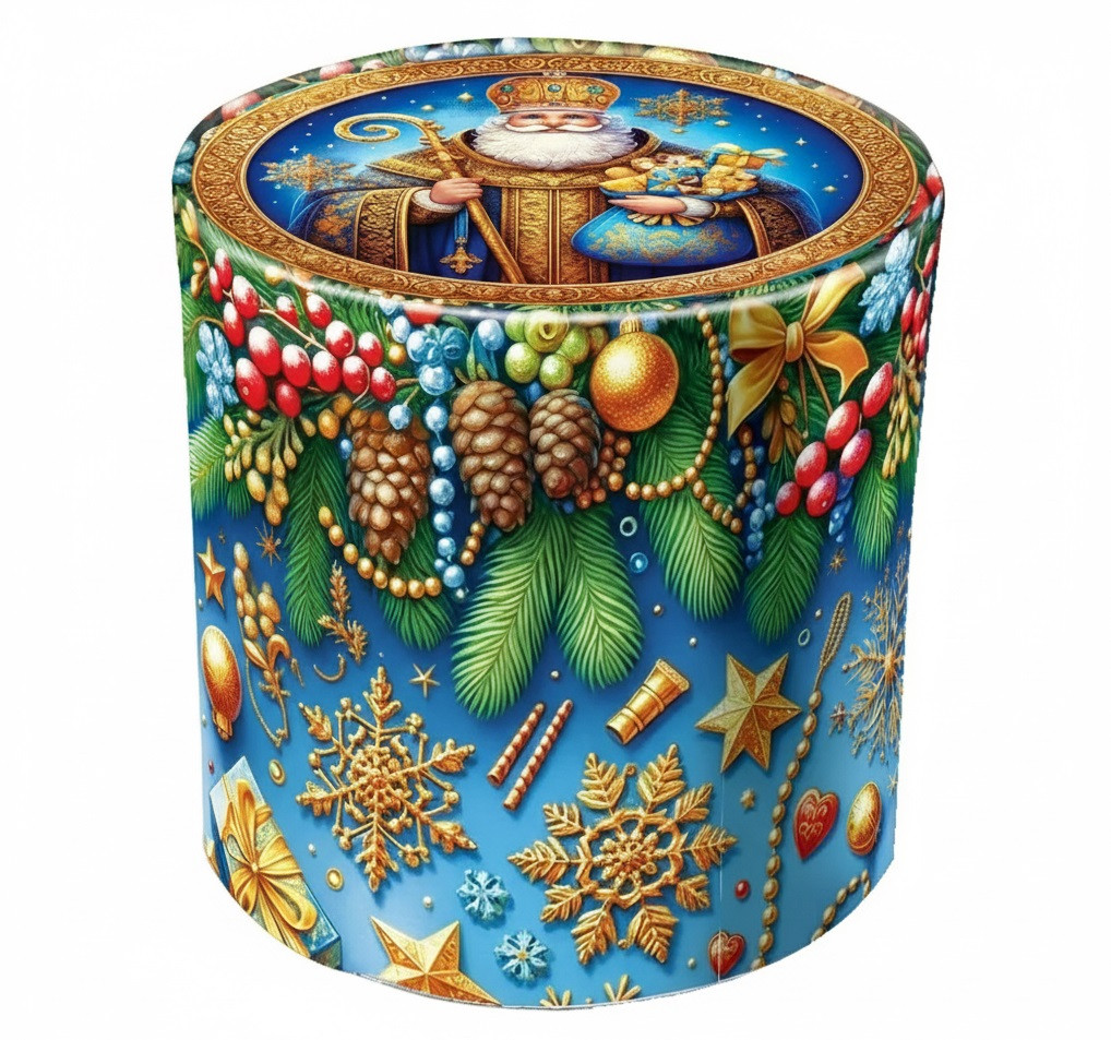 Набір цукерок подарунок на Новий рік та Миколая гуртом Рошен No13 1000 г., фото 1