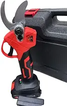 Набір 2в1 KRAFFTEC 36V: акумуляторна цепна пила 6" + секатор – сад, обрізка, будівництво, легкий та потужний, фото 2