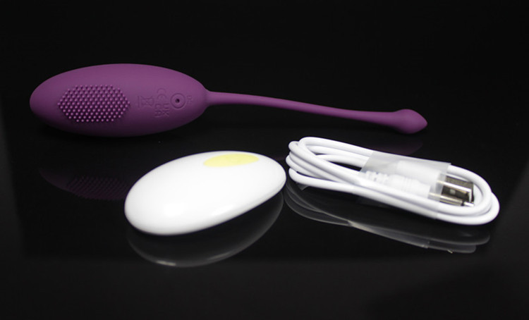 Вібратор Luniva з пультом – 10 режимів, медичний силікон, USB акумулятор Фіолетовий