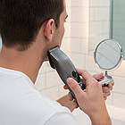 Бездротова машинка для стрижки волосся +3 насадки, SURKER SK-790 / Акумуляторний триммер для волосся та бороди, фото 6