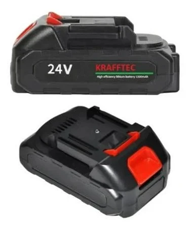 Знімна акумуляторна батарея KRAFFTEC 24V 1500 mAh Li-ion для дриля, шурупокрута, циркулярної пили – надійна і компактна