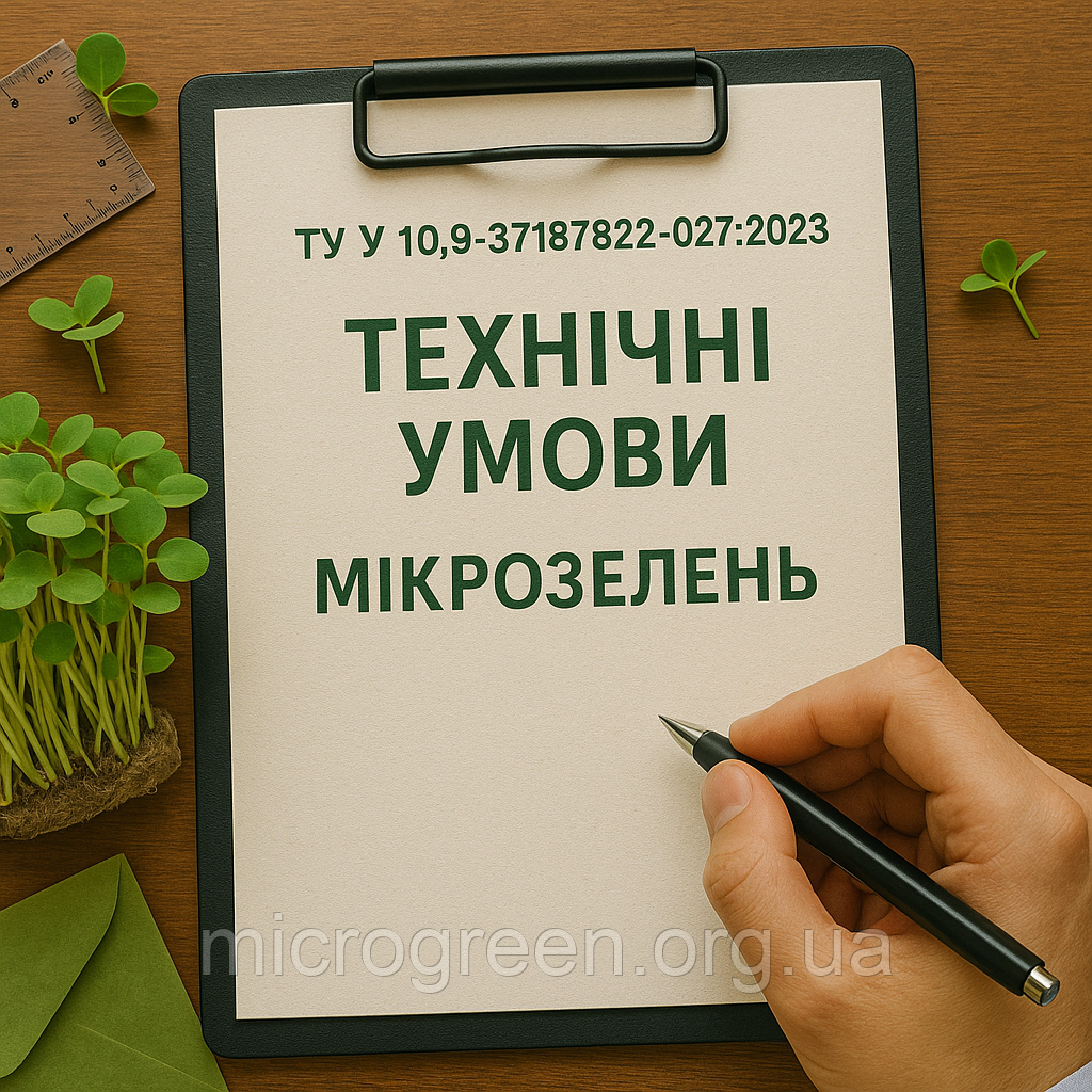 Інформація по технічним умовам (ТУ)