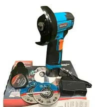 Акумуляторна мініболгарка Krafftec 24V 2Ah – безщітковий двигун, відрізний диск 75 мм, компактна та потужна для шліфування і, фото 2