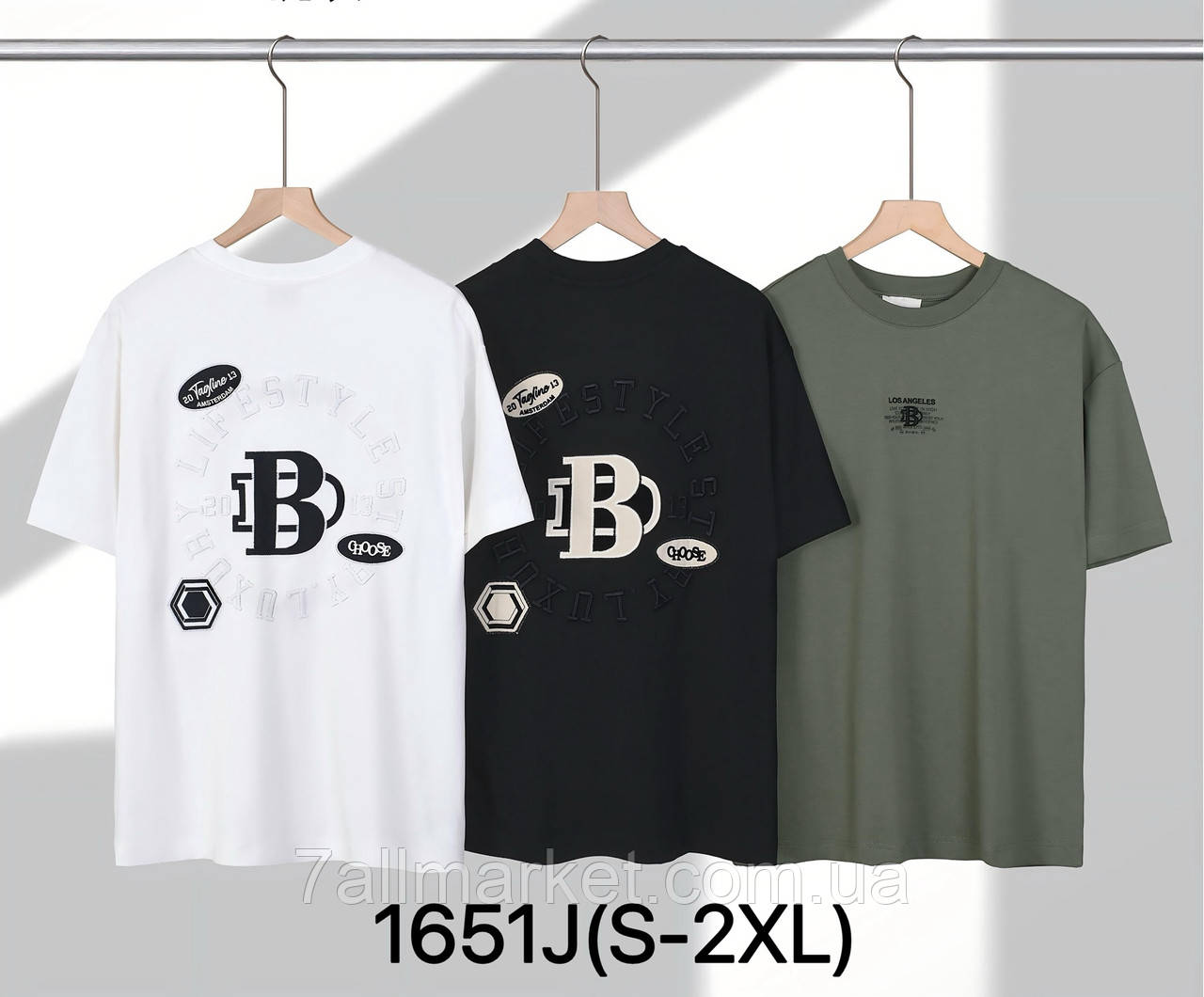 Футболка чоловіча розміри S-2XL (3кв)"OKMEL" купити недорого від прямого постачальника