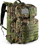 Vanguard M50 — професійний тактичний рюкзак 50 л з фіксатором MOLLE, фото 7