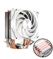 Охолодження кулер для процесора Lovingcool T90 4-pin 90 мм Білий (№10330) LGA 1200/115x/1700 AM3/AM3+/AM4/AM5 FM1/FM2/FM2+