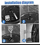 Зеркало обзора безопасности 45 см универсальное сферическое акрил, фото 8