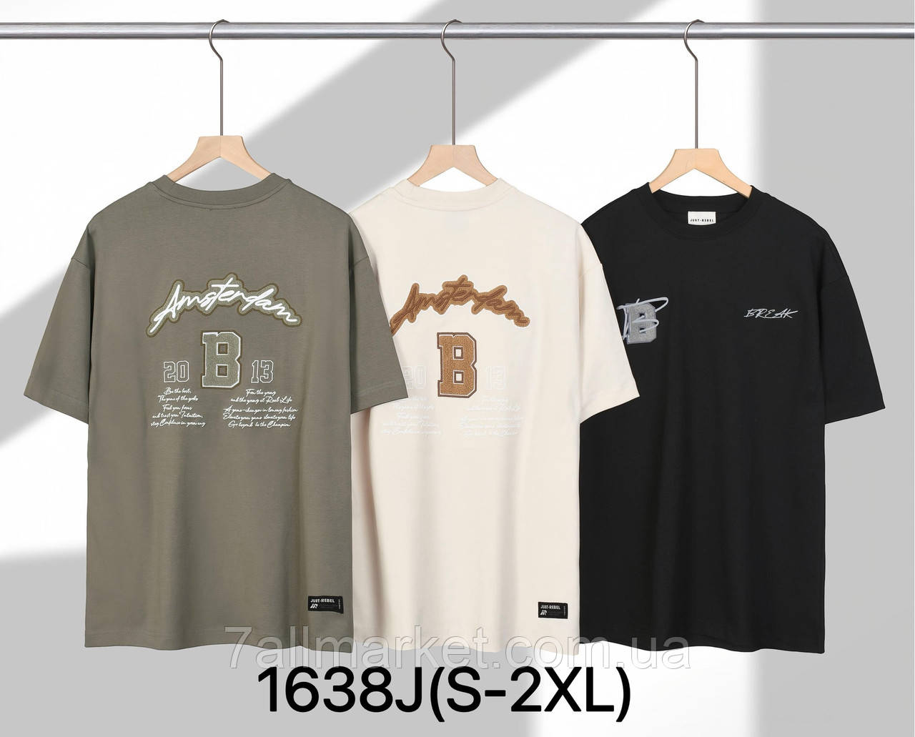 Футболка чоловіча розміри S-2XL (3кв)"OKMEL" купити недорого від прямого постачальника