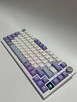 ІГРОВА Механічна клавіатура AJAZZ AK820PRO RGB фіолетова Flying Fish світч