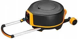 Автоматична котушка для шланга Fiskars XL з колесами 1025933