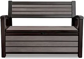 Садова лавка Keter з місцем для зберігання Hudson Brown