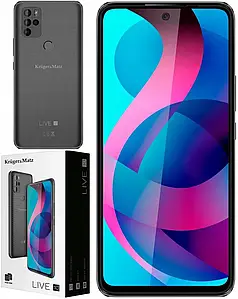 Смартфон Kruger&Matz Live 10S 6.67 8/256 ГБ NFC Чорний