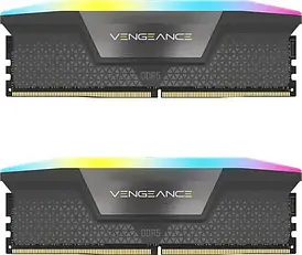 Пам'ять для настільних комп'ютерів Corsair 32 ГБ (2x16ГБ) DDR5 5600 МГц Vengeance RGB (CMH32GX5M2B5600C36K)