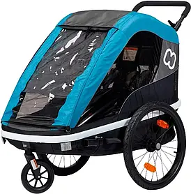 Велопричіп Hamax Avenida Twin синій