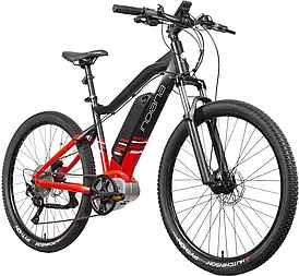 Електровелосипед Indiana E Mtb 4.0 Black/Red 27.5"