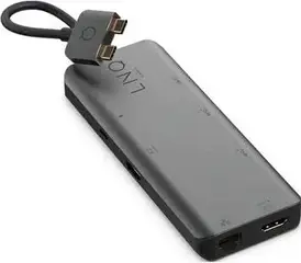 Багатопортовий концентратор LINQ LQ48011 7в2 D2 Pro MST USB-C