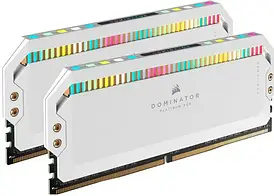 Пам'ять для настільних комп'ютерів Corsair 32 ГБ (2x16 ГБ) DDR5 5200 МГц Dominator Platinum RGB