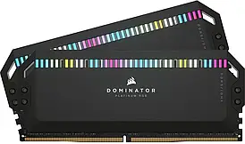 Пам'ять для настільних комп'ютерів Corsair 32 ГБ (2x16 ГБ) DDR5 7200 МГц DOMINATOR PLATINUM RGB