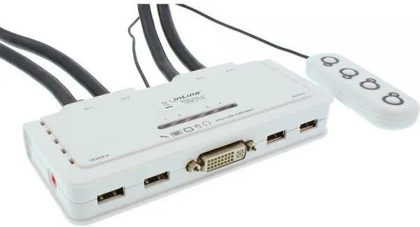 KVM-перемикач InLine (61614I)