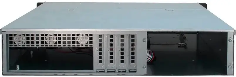 Корпус Inter-Tech 2U 2404L S-ATA чорний/сірий (88887348), фото 3