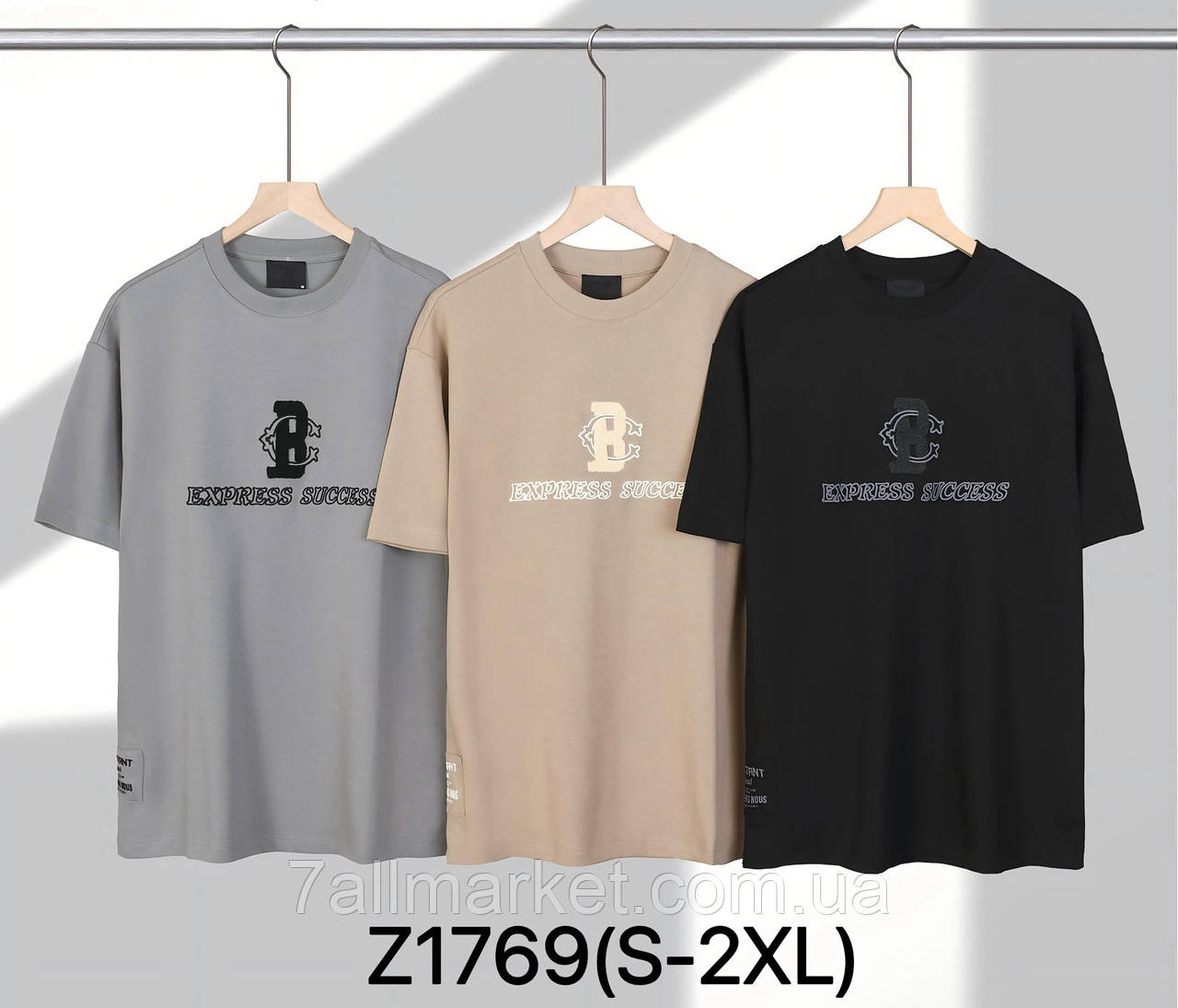 Футболка чоловіча розміри S-2XL (3кв)"OKMEL" купити недорого від прямого постачальника